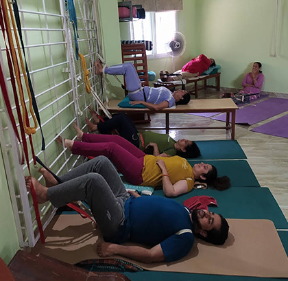 Medical Yoga Therapy at Dr Sai Spine Clinic & Medical Yoga Center